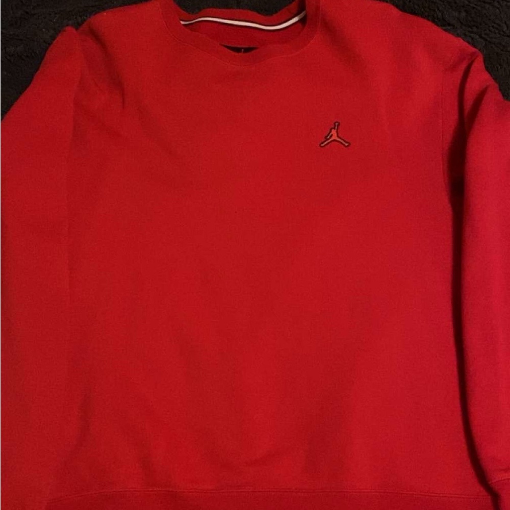 Jordan Red Crewneck Sweater
